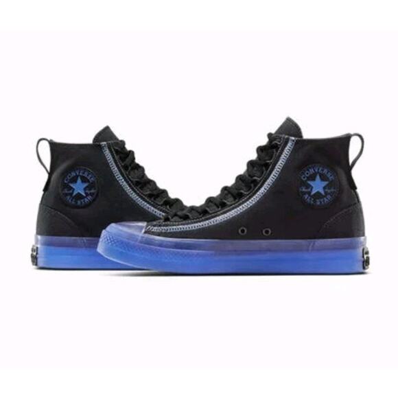 Converse Chuck Taylor All Star CX EXP2 Hi Explore Black Blue A14295C Men's 10 - Picture 2 of 8